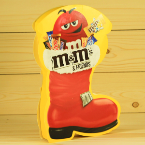 M&Ms (ММС) Сапожок c весом набора 183 гр. и количеством сладостей 8 шт. в Томске