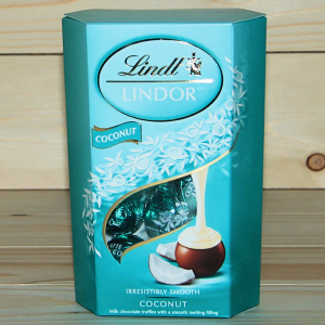 Lindt Lindor coconut c весом 200 гр. в Томске